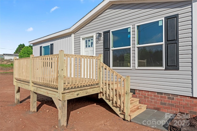 5989 Kaylas Ridge Rd, Connelly Springs, NC 28612 - view of deck