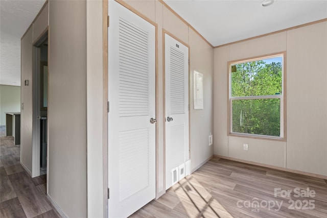 5989 Kaylas Ridge Rd, Connelly Springs, NC 28612 - unfurnished bedroom featuring wood finished floors
