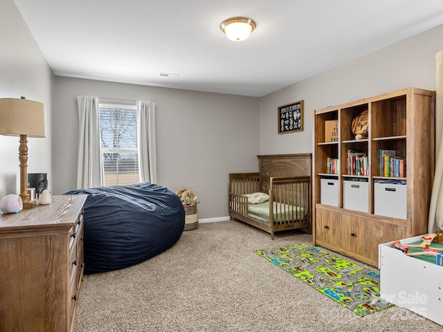 218 Little Man Dr, Boiling Springs, SC 29316 - bedroom with visible vents, baseboards, and carpet floors
