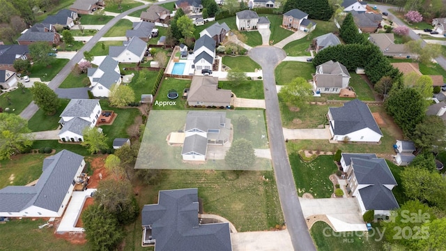 63 Frost Ln, Taylorsville, NC 28681 - aerial view of property's location featuring nearby suburban area