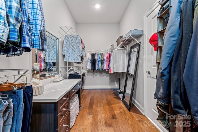 4012 Brandywine Ter, Lancaster, SC 29720 - spacious closet with wood finished floors