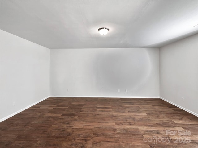 805 Gunnar Dr, Gastonia, NC 28054 - empty room featuring dark wood-style floors and baseboards