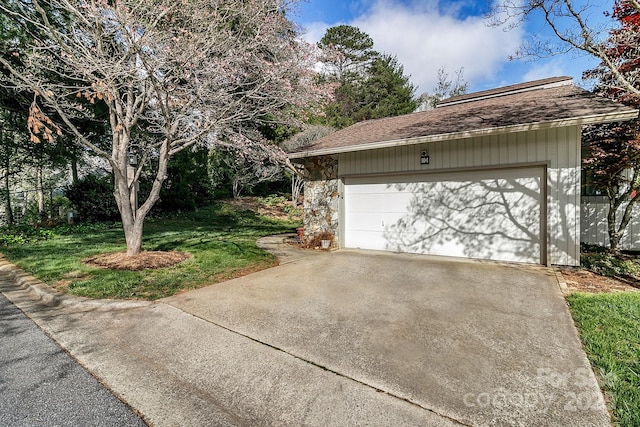 104 Parkway Ct Unit 1, Asheville, NC 28803 - garage featuring driveway