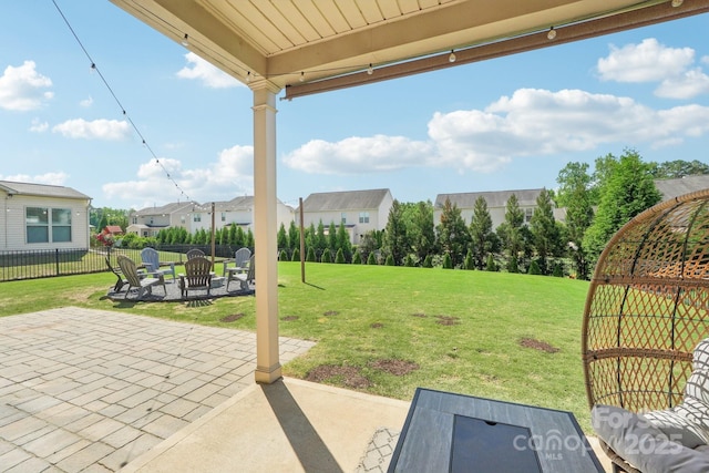 5037 Nighthawk Dr, Fort Mill, SC 29707 - view of yard with a patio area