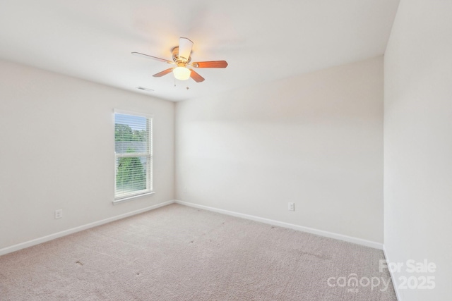 5037 Nighthawk Dr, Fort Mill, SC 29707 - carpeted empty room with ceiling fan and baseboards