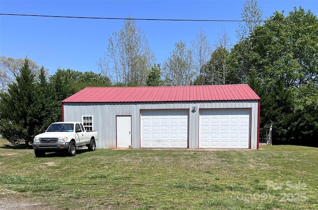 541 Pilgrim Rd, Ellenboro, NC 28040 - view of detached garage