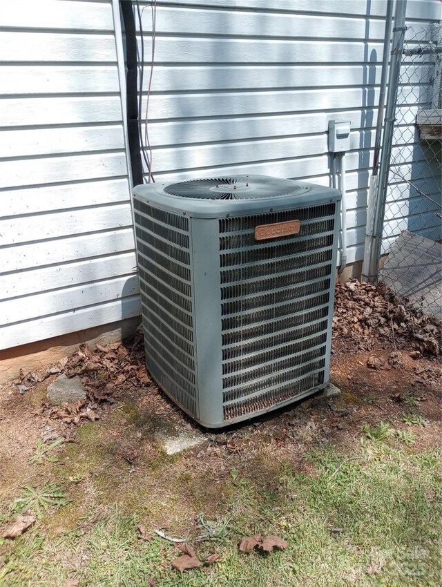 541 Pilgrim Rd, Ellenboro, NC 28040 - exterior details featuring central air condition unit