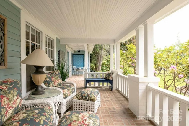 88 S Main St, Weaverville, NC 28787 - balcony with a porch