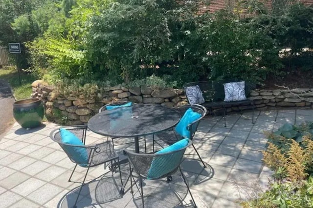 88 S Main St, Weaverville, NC 28787 - view of patio / terrace with outdoor dining space