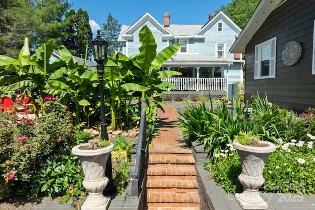 88 S Main St, Weaverville, NC 28787 - view of yard