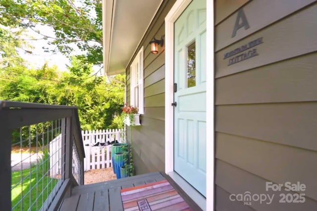 88 S Main St, Weaverville, NC 28787 - exterior space featuring fence