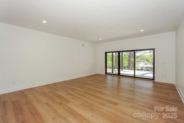 153 High Hills Dr, Mooresville, NC 28117 - unfurnished room featuring light wood-type flooring and recessed lighting