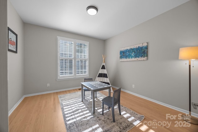 263 Fernbrook Dr, Mooresville, NC 28117 - home office with wood finished floors and baseboards