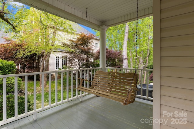 263 Fernbrook Dr, Mooresville, NC 28117 - view of wooden terrace