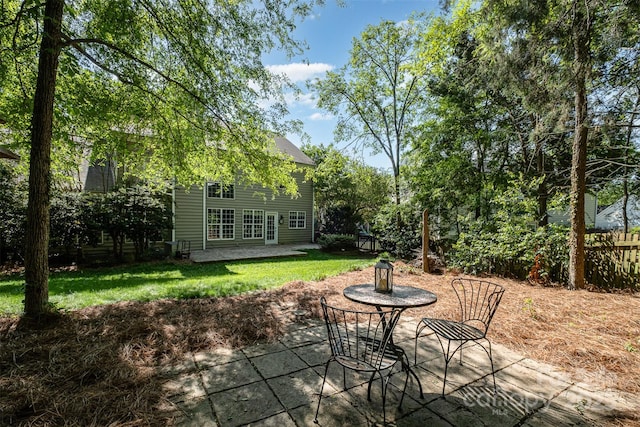 view of patio / terrace with french doors