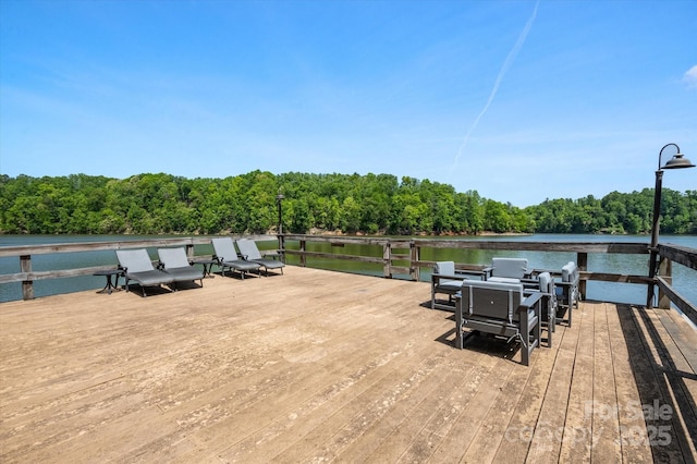 54 Cottage Grove Dr, Nebo, NC 28761 - view of dock featuring a water view