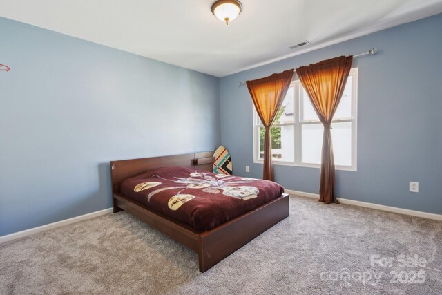 221 Sycamore Creek Rd, Fort Mill, SC 29708 - bedroom featuring baseboards, visible vents, and carpet