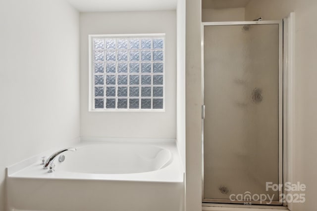 221 Sycamore Creek Rd, Fort Mill, SC 29708 - full bathroom with a bath and a shower stall
