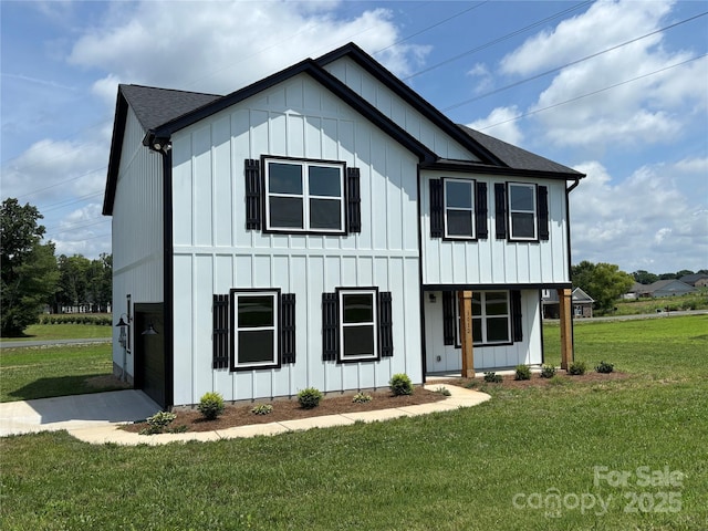 3012 Isle Ln, Monroe, NC 28110 - modern inspired farmhouse with board and batten siding and a front lawn