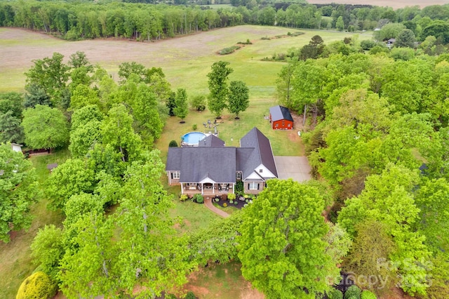 drone / aerial view