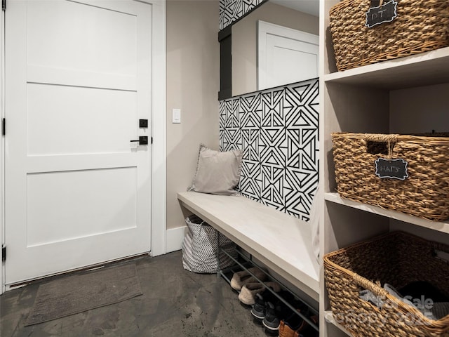 146 Timber Creek Rd, Hendersonville, NC 28739 - mudroom with concrete floors