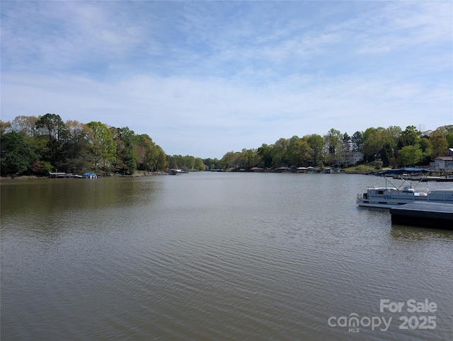 6778 Emerald Isle Dr, Sherrills Ford, NC 28673 - water view with a floating dock