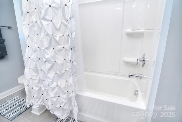 11616 Solstice Way, Huntersville, NC 28078 - full bath featuring tile patterned flooring and shower / tub combo with curtain