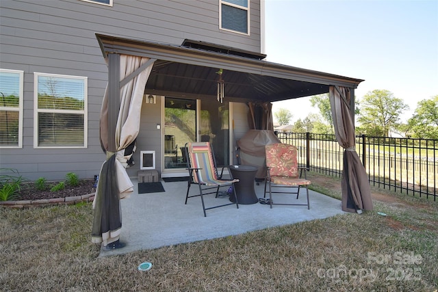 11616 Solstice Way, Huntersville, NC 28078 - view of patio / terrace featuring fence