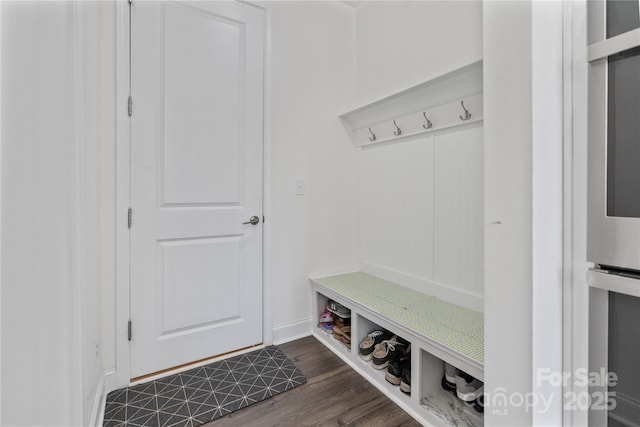 184 Tetcott St, Mooresville, NC 28115 - mudroom with dark wood finished floors