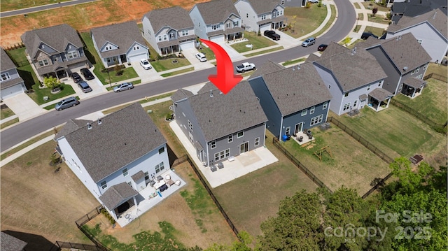 184 Tetcott St, Mooresville, NC 28115 - bird's eye view featuring a residential view