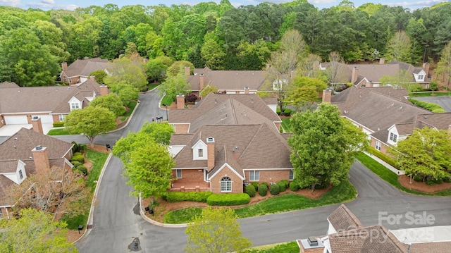 7502 Hurstbourne Green Dr, Charlotte, NC 28277 - birds eye view of property with a residential view