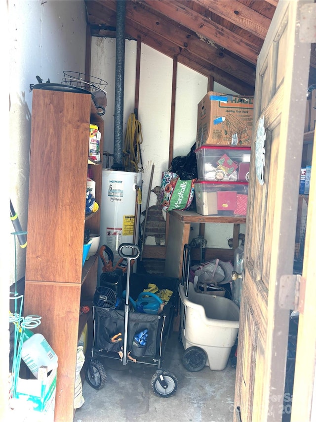 storage with gas water heater