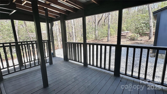 25 Dew Waite Rd, Black Mountain, NC 28711 - view of wooden deck