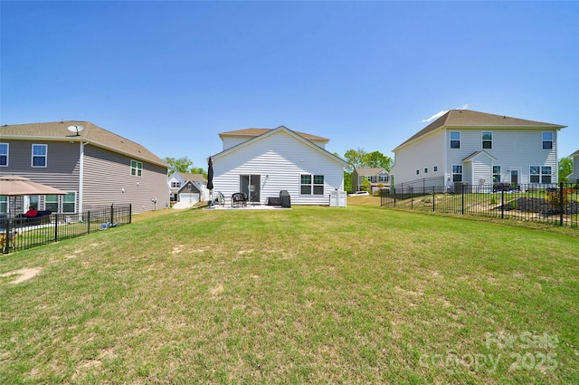 15520 Capps Rd, Charlotte, NC 28278 - back of house featuring a patio area