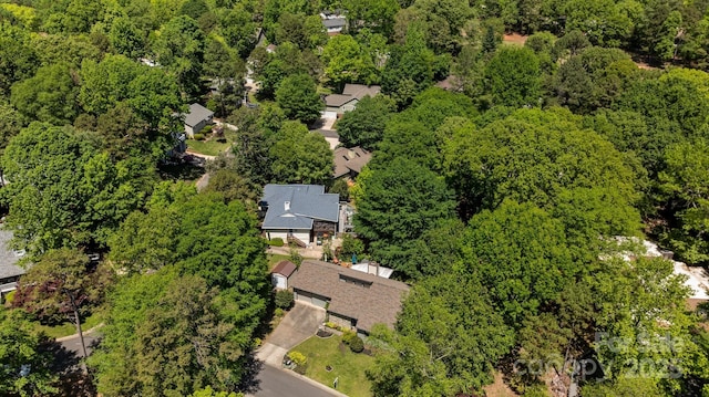 16070 Palawan Ct, Tega Cay, SC 29708 - birds eye view of property with a view of trees