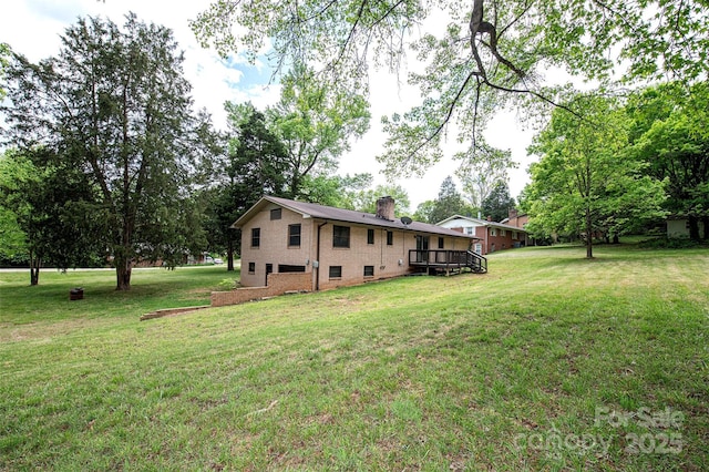 134 Piedmont Dr, Kannapolis, NC 28081 - exterior space featuring a deck