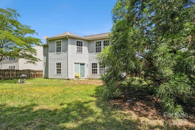 5611 Hammermill Dr, Harrisburg, NC 28075 - view of rear view of property