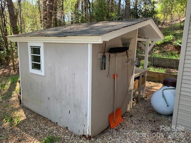 view of outbuilding with an outdoor structure