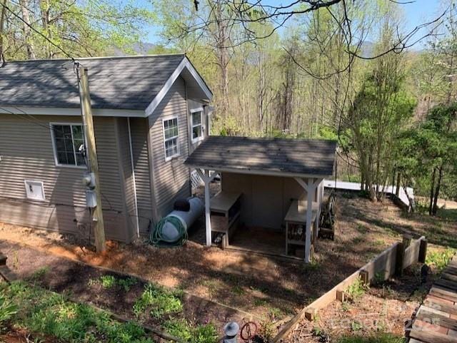 view of side of home