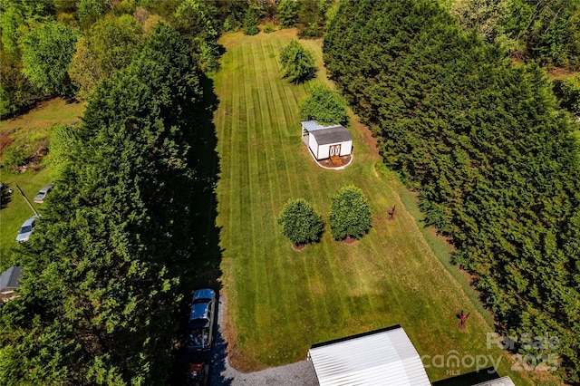 aerial view