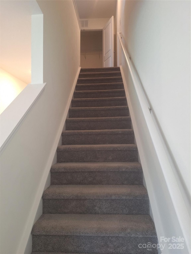 405 N Mulberry St, Cherryville, NC 28021 - stairs with visible vents