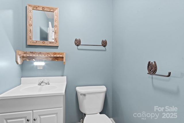 3670 Maple Creek Rd, Rutherfordton, NC 28139 - bathroom featuring toilet and vanity