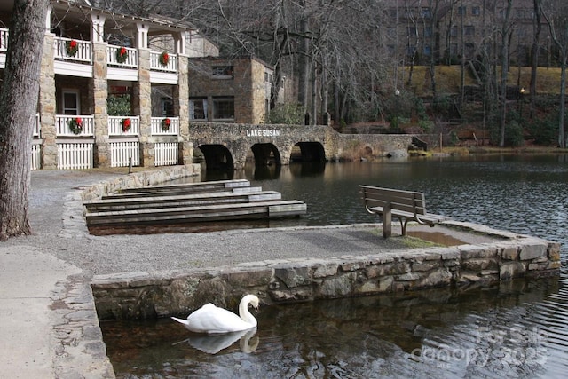 520 Tenth St, Black Mountain, NC 28711 - dock area with a water view