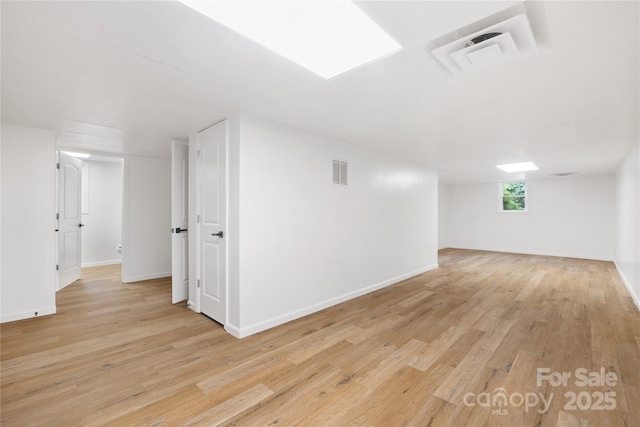 1904 27th Avenue Dr NE, Hickory, NC 28601 - basement featuring light wood-style floors and baseboards