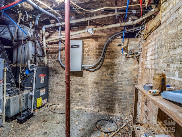 view of utility room