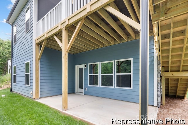 24558 Blue Heron Cir Unit 402, Lancaster, SC 29720 - back of property with a patio area