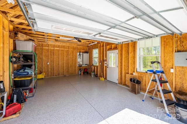 4594 N Wynswept Dr, Maiden, NC 28650 - garage with electric panel