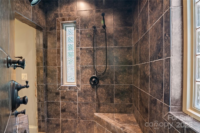 14130 Lea Point Ct, Huntersville, NC 28078 - full bath featuring a tile shower