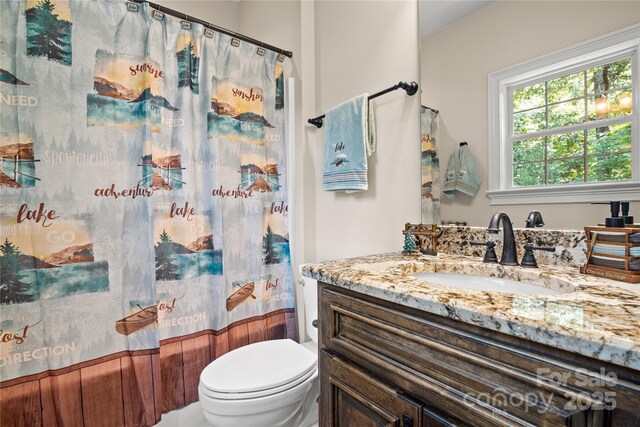 14130 Lea Point Ct, Huntersville, NC 28078 - bathroom with vanity and toilet