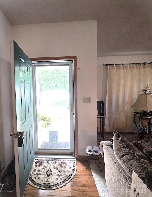 317 Robert Keever Rd, Stanley, NC 28164 - foyer entrance featuring wood finished floors and baseboards